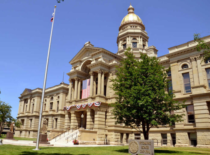 Wyoming,State,Capitol,Building,,Cheyenne,,Wy,,Usa