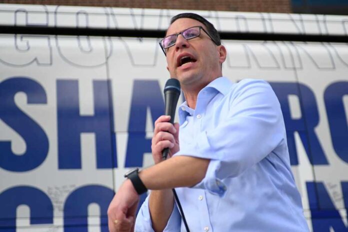 Democratic,Nominee,For,Pennsylvania,Governor,Josh,Shapiro,Speaks,At,A