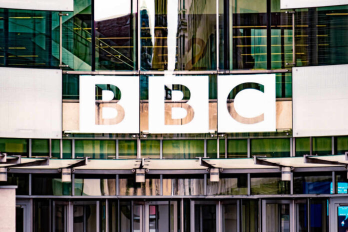 London-,August,,2020:,The,Bbc,Or,British,Broadcasting,Corporation,Headquarters